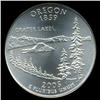 Image 2 : 2005D Oregon GEM 25c NGC MS68 SMS (COI-9653)