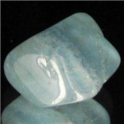 16.75ct Strong Blue Freeform Aquamarine Cabochon (GEM-33750)