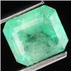 Image 1 : 2.46ct Natural Colombian Emerald Cut Mint Green (GEM-29369)