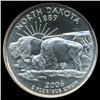 Image 2 : 2006D N. Dakota GEM 25c NGC MS67 SMS (COI-9665)