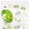 Image 2 : 47.82ctw Peridot Sterling Ring (JEW-2822)