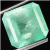 Image 1 : 4.14ct Natural Colombian Emerald Cut Mint Green (GEM-29255)