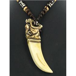 Tibet Bone Agate Bead Choker Necklace (JEW-3283)