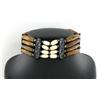 Handcraft Amer Indian Bone/Wood Choker Necklace (JEW-3169)