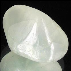 34.4ct Prehnite Freeform Cabochon (GEM-34018)