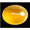 12.15ct Oval Cab Natural Unheated Honey Opal (GEM-11809)