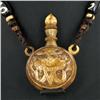Image 2 : Tibet Bone Snuff Bottle Choker Necklace (JEW-3204)