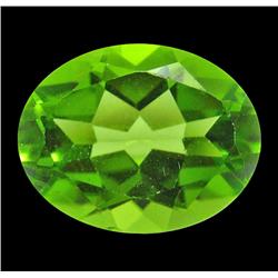 2.10 ct Natural Lustrous Oval Green Peridot (GMR-1051)