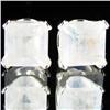 5.37ctw Moonstone Sterling Earrings (JEW-2649)