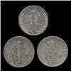 Image 2 : 1939P/D/S Mercury Dimes Hi Grade Set of 3 (COI-8427)