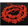 100ct Sicilian Natural Red Coral Strand (JEW-3471)