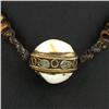 Image 2 : Tibet Shell Agate Bead Choker Necklace (JEW-3196)