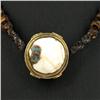Image 3 : Tibet Shell Agate Bead Choker Necklace (JEW-3196)