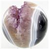 Image 2 : 4160ct Crystal Agate Amethyst Sphere (MIN-000082)