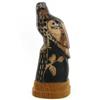 Image 1 : Water Buffalo Horn Scrimshaw Bird (CLB-838)