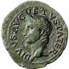 Image 1 : Augusto (27 a.C-14 d.C). Asse, emesso da Tiberio.