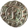 Image 2 : Brindisi  Federico II (1194-1250) Mezzo denaro 1249