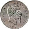 Image 1 : Vittorio Emanuele II  (1861-1878) 5 lire 1871 R.