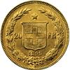 Image 2 : Svizzera   20 franchi 1895.