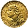 Image 1 : Svizzera   20 franchi 1935.