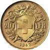Image 2 : Svizzera   20 franchi 1947.