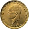 Image 1 : Turchia  Ismet Inonu (1938-1950) 100 piastre 1947.