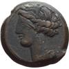 Image 1 : Sardegna Punica   AE 20mm. 300-264 a.C.