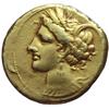 Image 1 : Zeugitania, Cartagine   EL statere, 330-320 a.C.