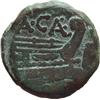 Image 2 : A. Caecilius. Asse, 169-158 a.C.