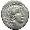 Image 1 : C. Vibius C. f. Pansa. Denario, 90 a.C.