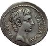 Image 1 : Augusto (27 a.C-14 d.C). Denario, Hispania.
