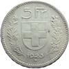 Image 2 : Svizzera   5 franchi 1923, B.