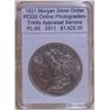 Image 1 : 1921 Morgan Silver Dollar PCGS PL-65 w/Appraisal