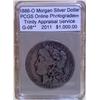 Image 1 : 1886-O Morgan Dollar *Error* PCGS G-08 w/Appraisal