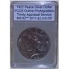 Image 1 : 1922 Peace Dollar "VAM" PCGS MS-62 w/Appraisal