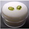 Image 2 : Lot-2 Oval Cut Peridot Loose Gemstones