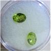 Image 1 : Lot-2 Oval Cut Peridot Loose Gemstones