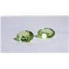 Image 2 : Lot-2 Oval Cut Peridot Loose Gemstones