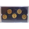 Image 2 : 2000 Gold State Quarter Collection  w/ C.O.A