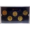Image 4 : 2000 Gold State Quarter Collection  w/ C.O.A