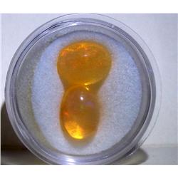 Lot-2 Mexican Fire Opals Loose Gemstones