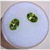Image 2 : Lot-2 Oval Cut Peridot Loose Gemstones