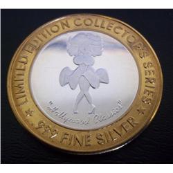 Marilyn Monroe Silver Casino Collector's Token