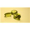 Image 4 : Lot- 3 Oval Cut Peridot Loose Gemstones