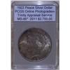 Image 1 : 1922 Peace Dollar PCGS MS-66 w/Appraisal