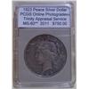 Image 1 : 1923 Peace Dollar PCGS MS-60 *VAM* w/Appraisal