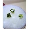 Image 1 : Lot-3 Trilliant Cut Peridot Loose Gemstones