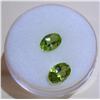 Image 1 : Lot-2 Oval Cut Peridot Loose Gemstones