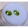 Image 2 : Lot-2 Oval Cut Peridot Loose Gemstones