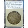 Image 1 : 1921-D Morgan Dollar PCGS PL-63 w/Appraisal